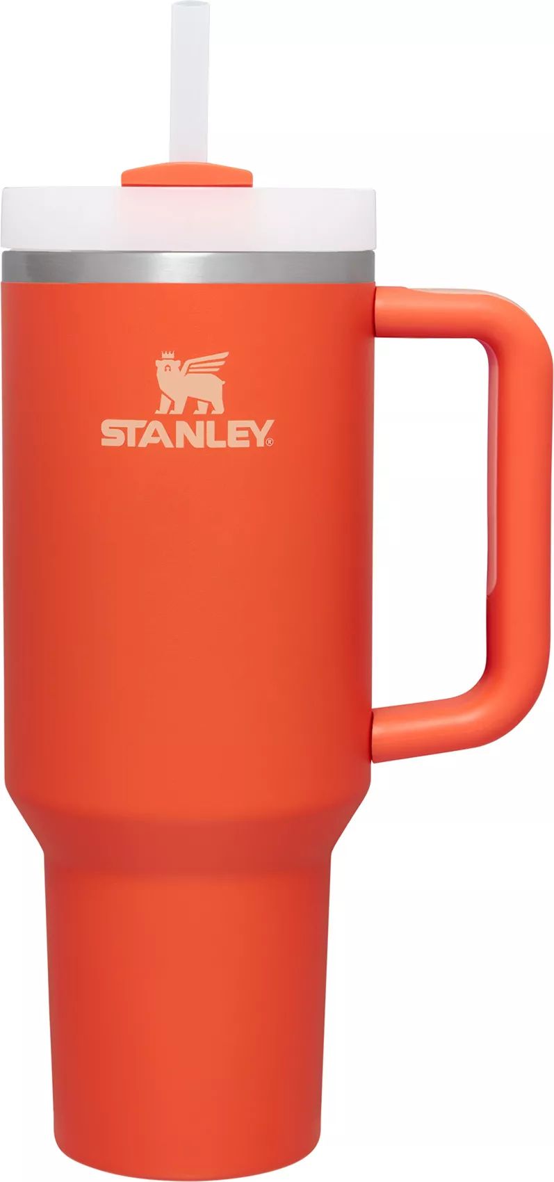Stanley 40 oz. Quencher H2.0 FlowState Tumbler, Tigerlily Orange | Golf Galaxy