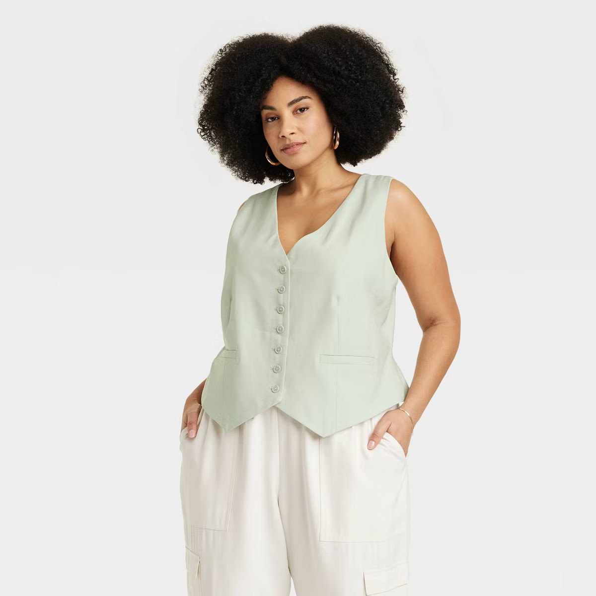 Women's Tailored Suit Vest - A New Day™ | Target