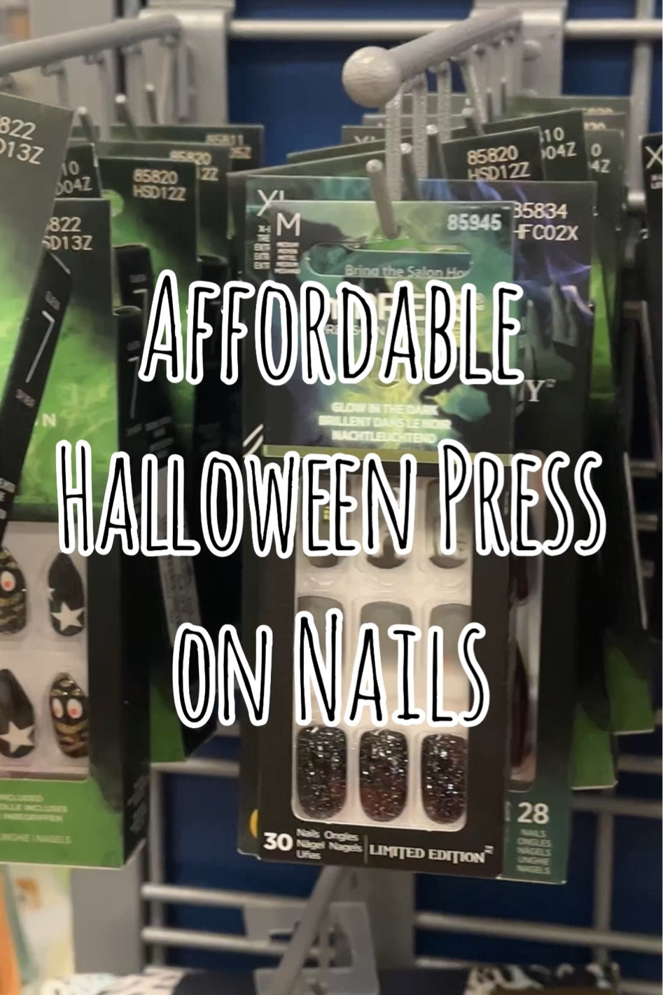 Affordable Halloween Press On Nails 

#LTKbeauty #LTKSeasonal #LTKHalloween