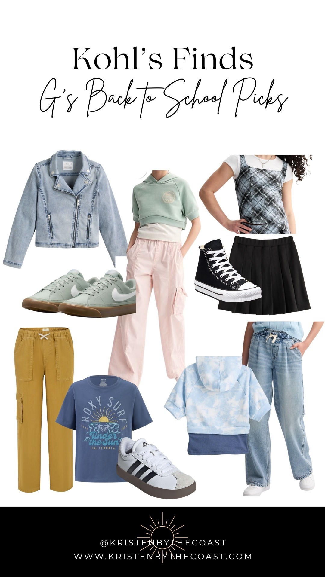 We’re gearing up and getting ready to head back to school next week. Here’s a rundown of everything we found at Kohl’s yesterday for Grace 🛍️