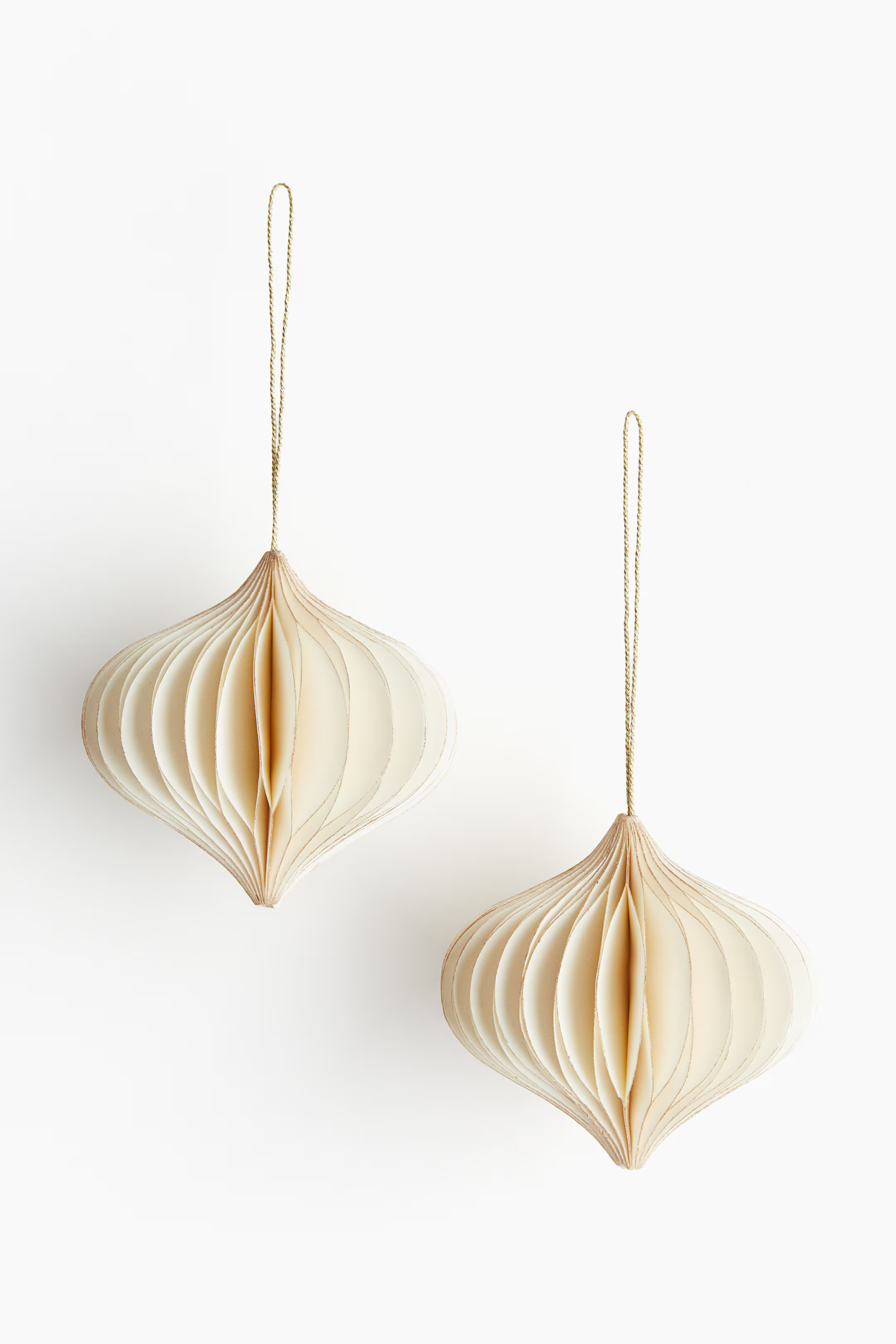 2-pack Christmas Ornaments | H&M (US + CA)