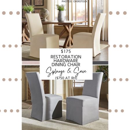 🚨Updated Find🚨 Restoration Hardware’s Parsons Slipcovered Side Chair is handcrafted out of solid oak, can be customized with 117 slipcovered fabric options (all fabrics have a performance finish), and features a minimalist design.

Wayfair’s Burbury Upholstered Dining Chair features a classic Parsons chair style, a streamlined silhouette, is made of engineered wood, and is finished with a cotton linen slipcover. 

*To make shopping easy, prices are per chair. All photos above are of the Saves; if you want to see the Splurges, you can find links to those on my website. 

#lookforless #restorationhardware #dupe #decor #homedecor #furniture #diningroom #diningchair #seating #linen #sidechair #dining #livingroom #officechair #RestorationHardware #parsons #parsonschair #moderntraditional #transitional #copycat Parsons chair dupe. Restoration Hardware Parsons Slipcovered Side Chair dupe  Restoration hardware dining chair dupe. Restoration hardware dupes. Restoration Hardware looks for less. Restoration Hardware Hudson Parsons Fabric Dining Side Chair dupe. Restoration Hardware French Empire Fabric Dining Armchair dupe. Modern traditional dining room. Modern traditional dining chairs. Linen dining chairs. Transitional dining room. Classic dining chairs. Office chair. 

#LTKsalealert #LTKhome #LTKFind