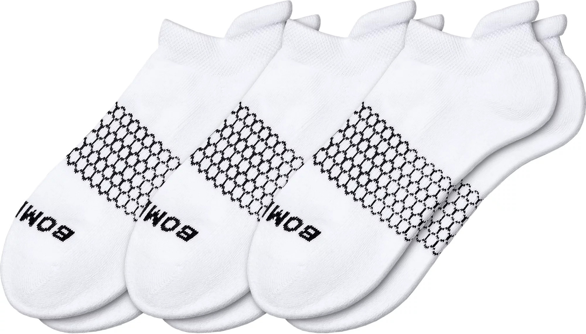 Bombas Solid Ankle Socks, Men's, Medium, White | Dick's Sporting Goods