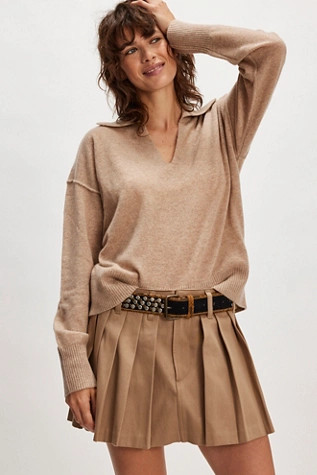 Eloura Cashmere Henley Sweater | Free People (Global - UK&FR Excluded)