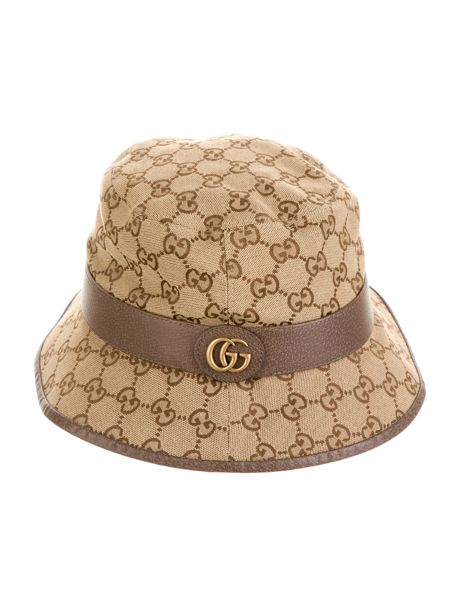 GG Canvas Bucket Hat | The RealReal