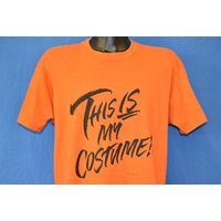 80S This Is My Costume Halloween T-Shirt Large | Etsy (US)