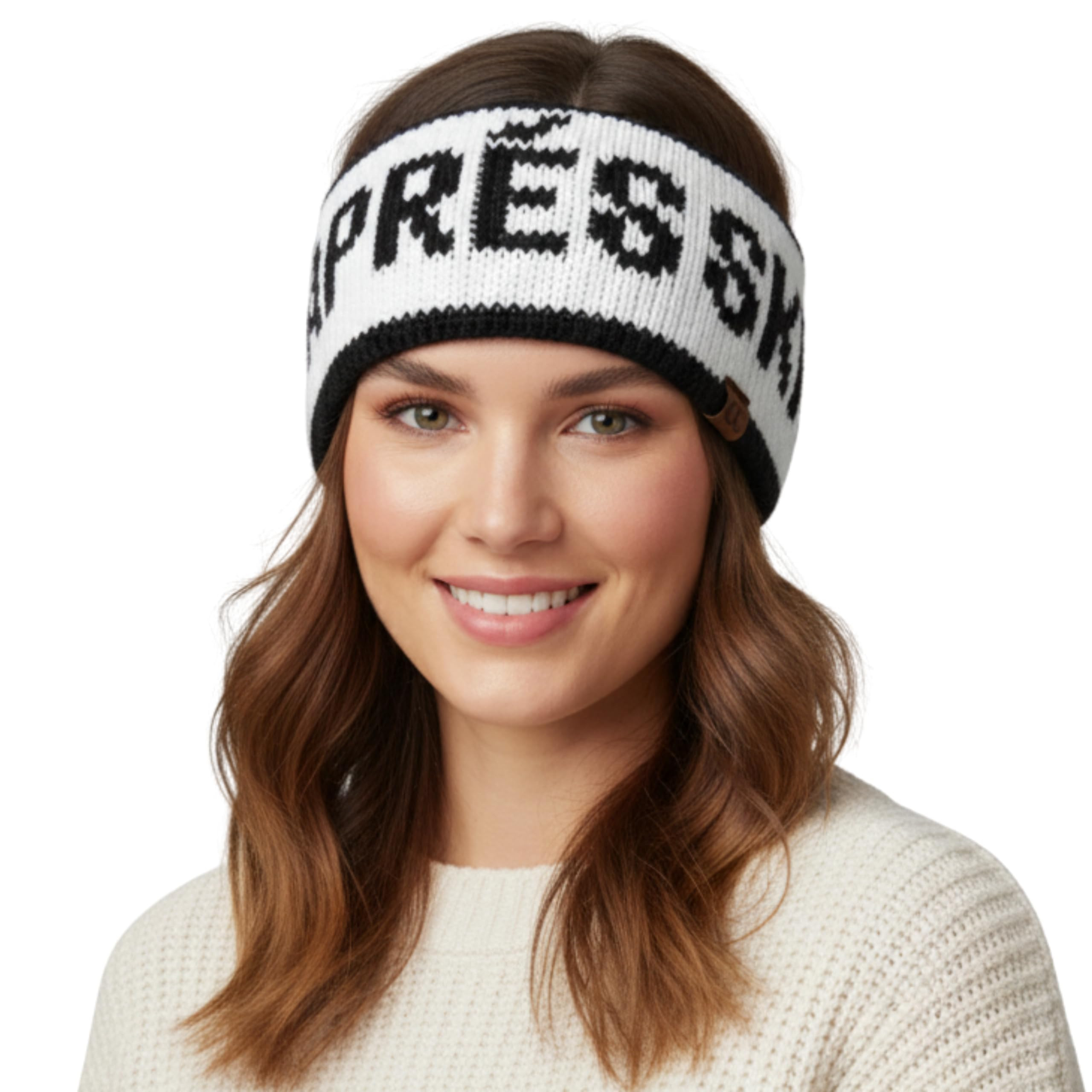Funky Junque Après Ski Ear Warmer Headband – Cozy Winter Knit Headwrap for Women, Running Skii... | Amazon (US)