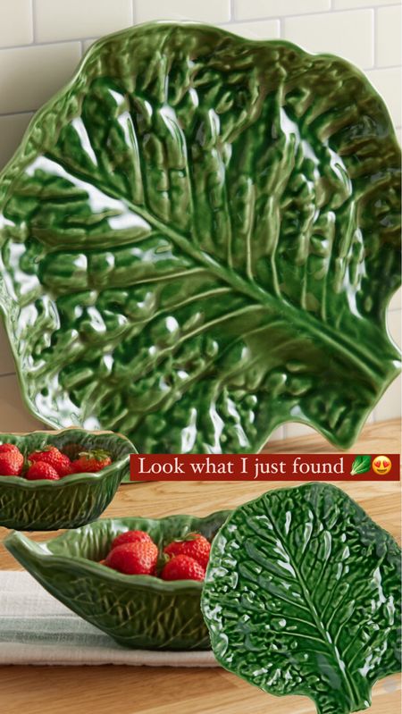 New cabbage ware for less than $25! Yes please!! 🫶🏼🥬🧺

#LTKSeasonal #LTKhome #LTKGiftGuide