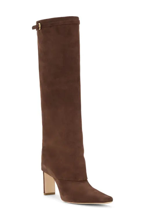 STAUD Wally Foldover Boot in Mahogany at Nordstrom, Size 11.5Us | Nordstrom