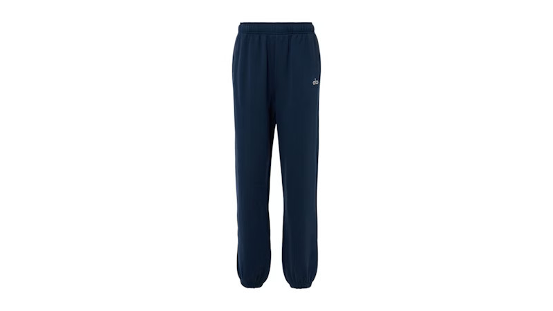 Women's Alo Yoga Accolade CottonBlend Sweatpants in Navy Blue | StockX