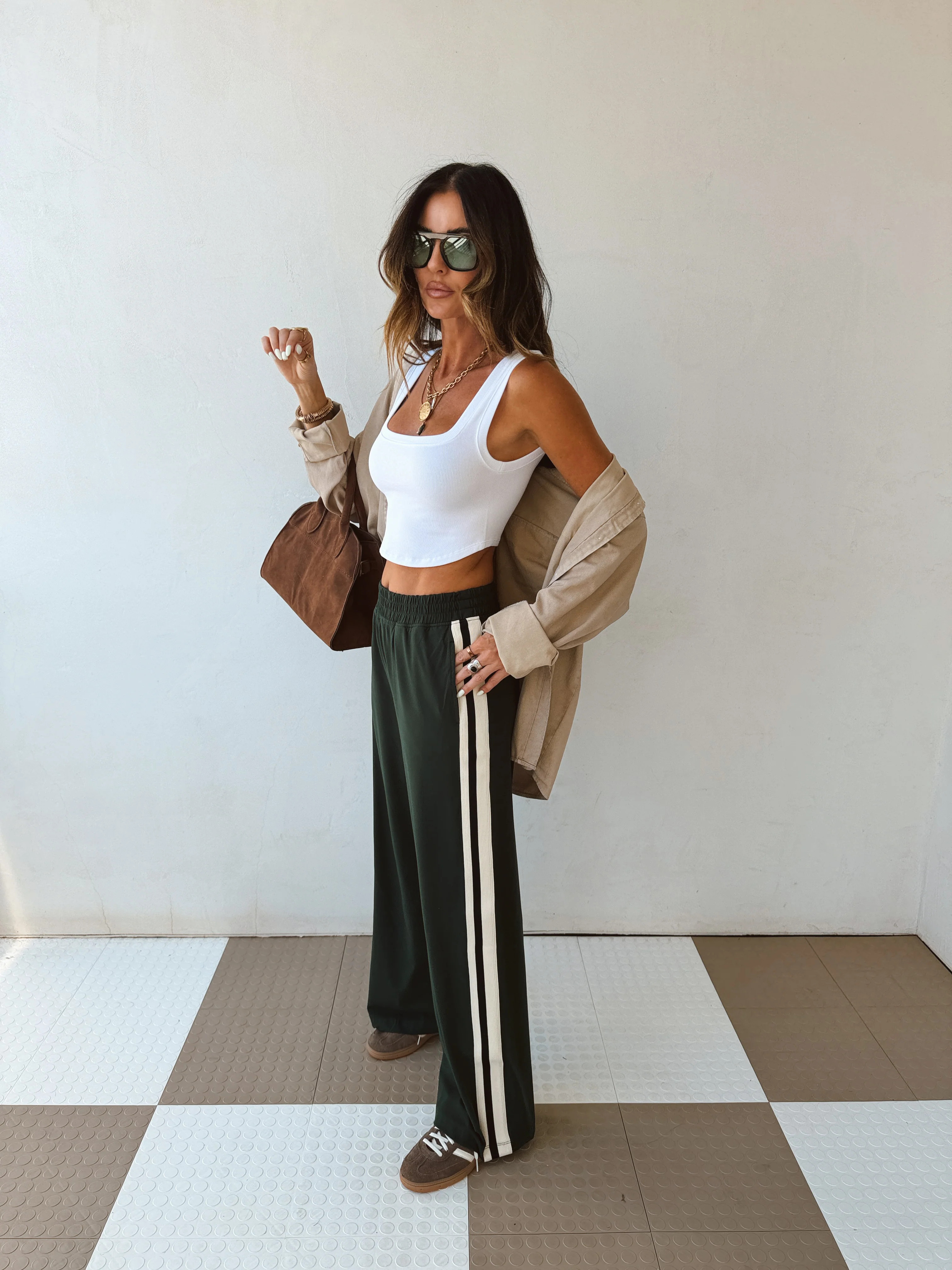 Jenner Track Pants Large | Copper and Cloth