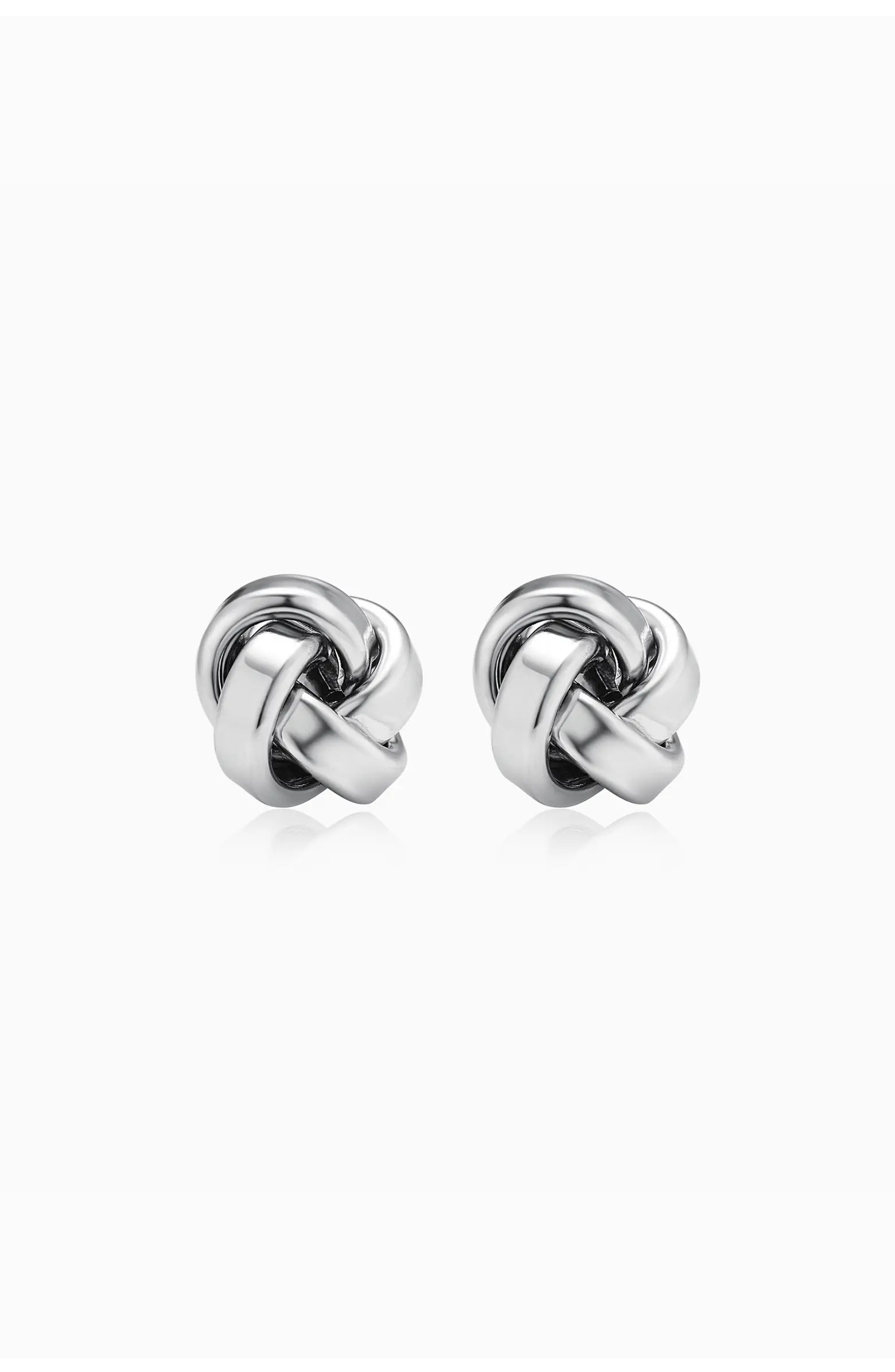 Oradina Sterling Silver Eternal Knot Studs | Nordstrom | Nordstrom