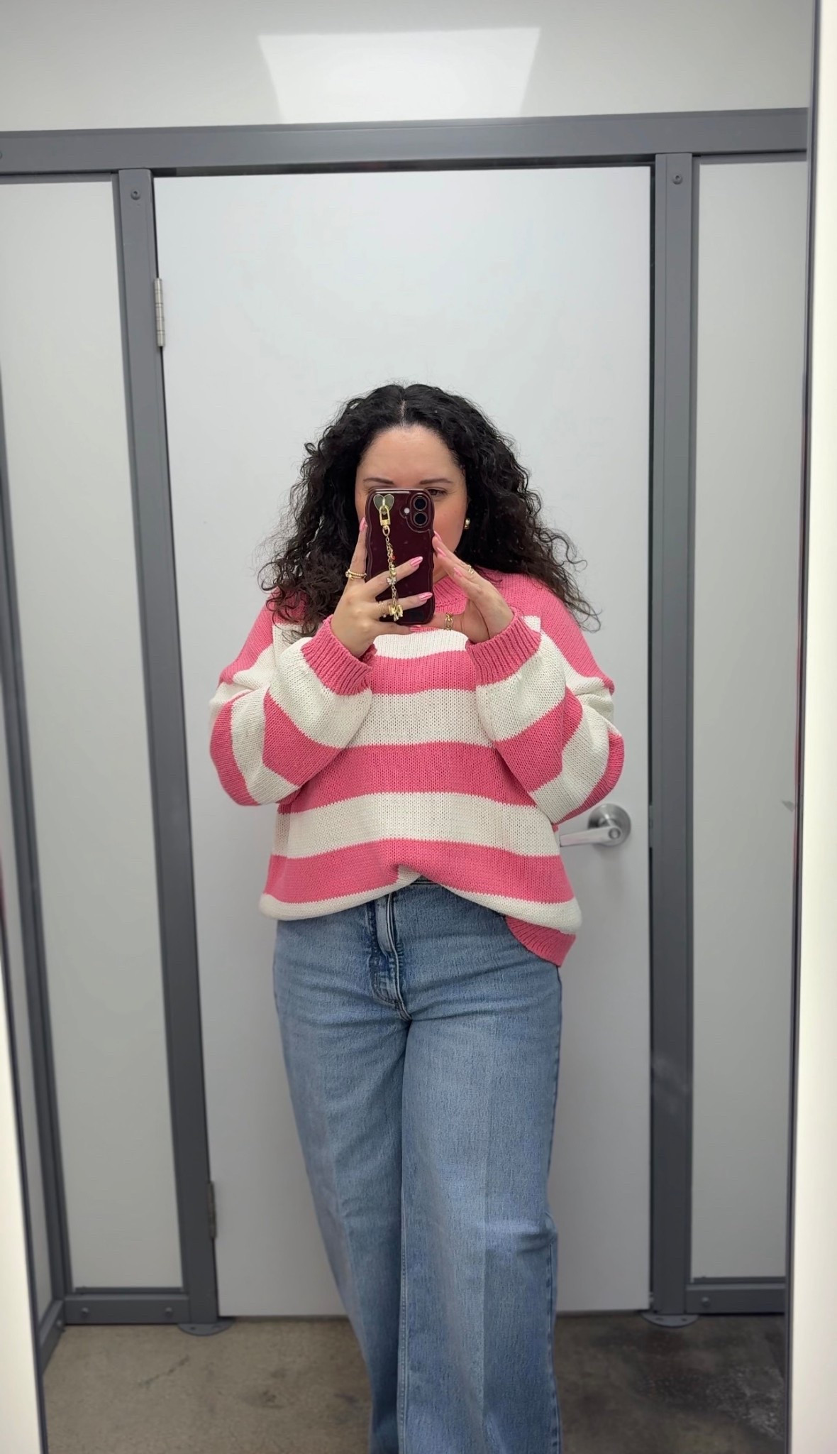 The cutest pink striped sweater for Spring from Walmart 

#LTKootd #LTKgrwm #LTKMidsize
