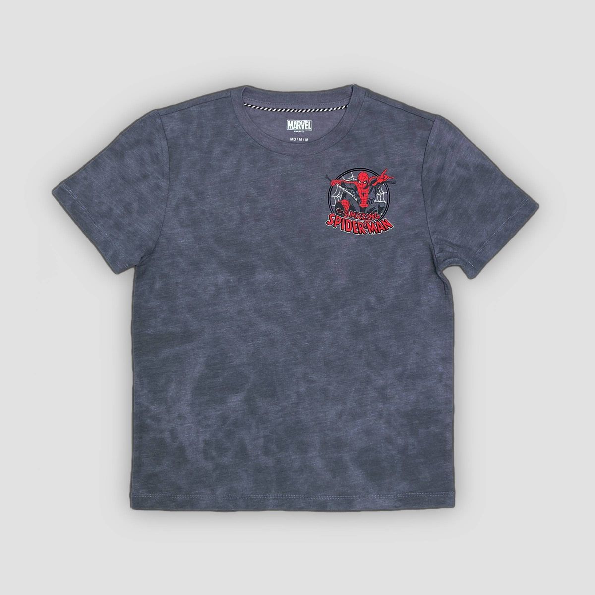 Toddler Boys' Spider-Man Short Sleeve Graphic T-Shirt - Gray | Target