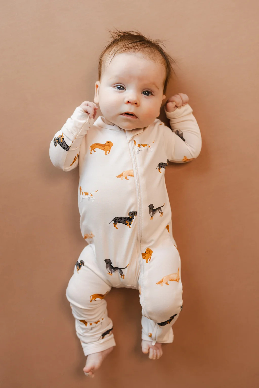 Zippered Romper in Dachshund | Kyte Baby