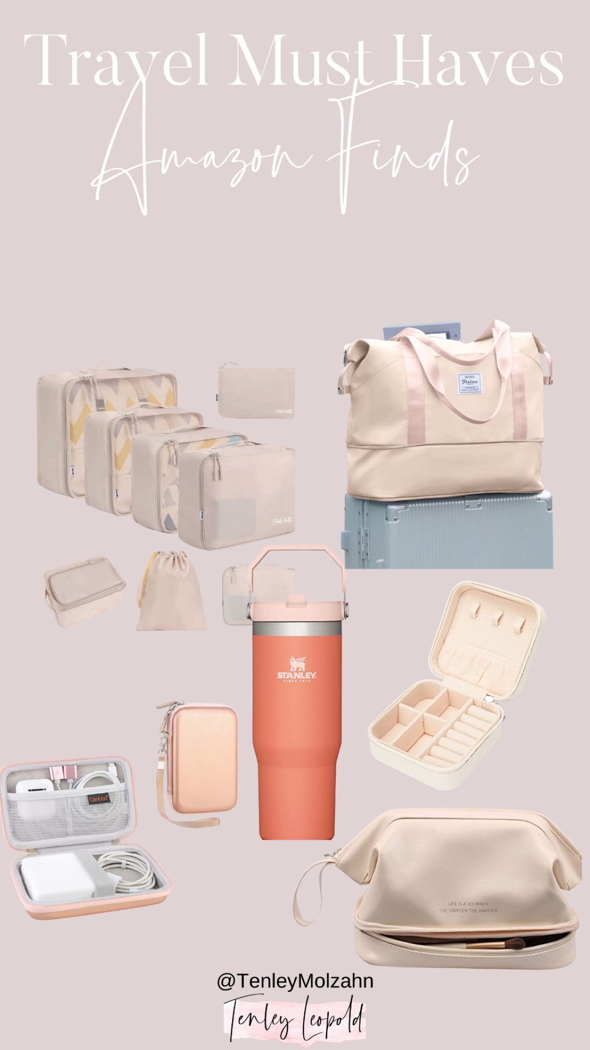 Travel must haves. Neutral color. Amazon finds. 

#LTKtravel #LTKFind #LTKSeasonal