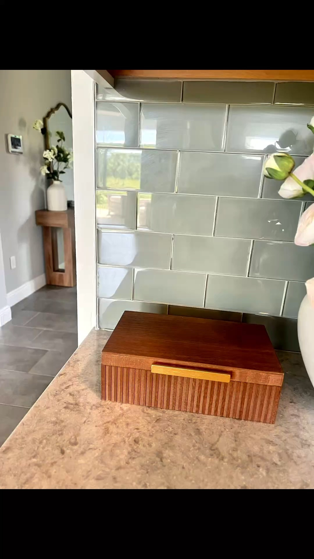 Don’t underestimate what a few small wood accents can do in a home with cooler tones. They add warmth, texture, and that collected feeling without having to change anything major. Linking a few pretty wood boxes and accents with the same feel.

#LTKHome #LTKU