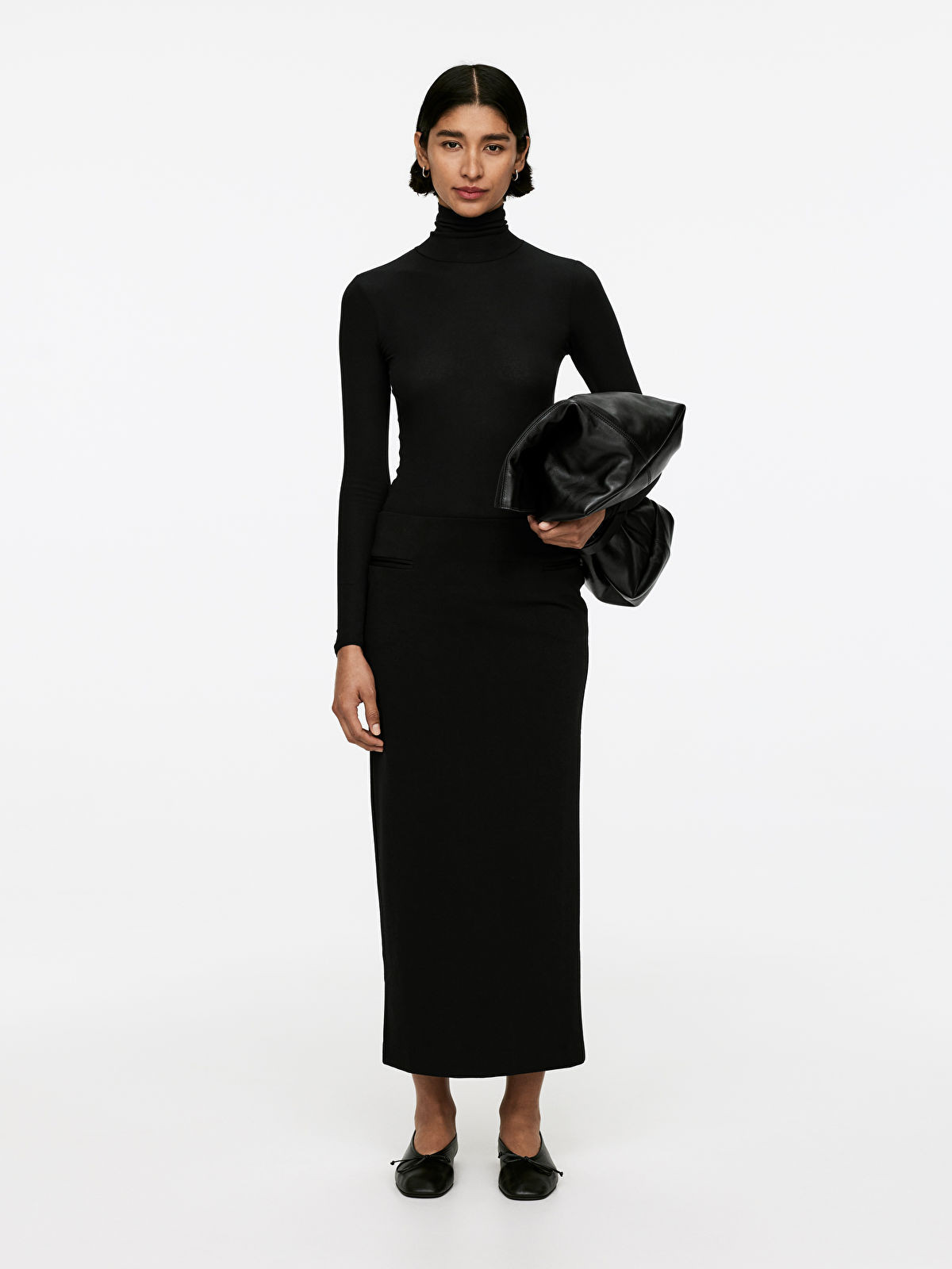 Stretch Midi Skirt | Arket UK