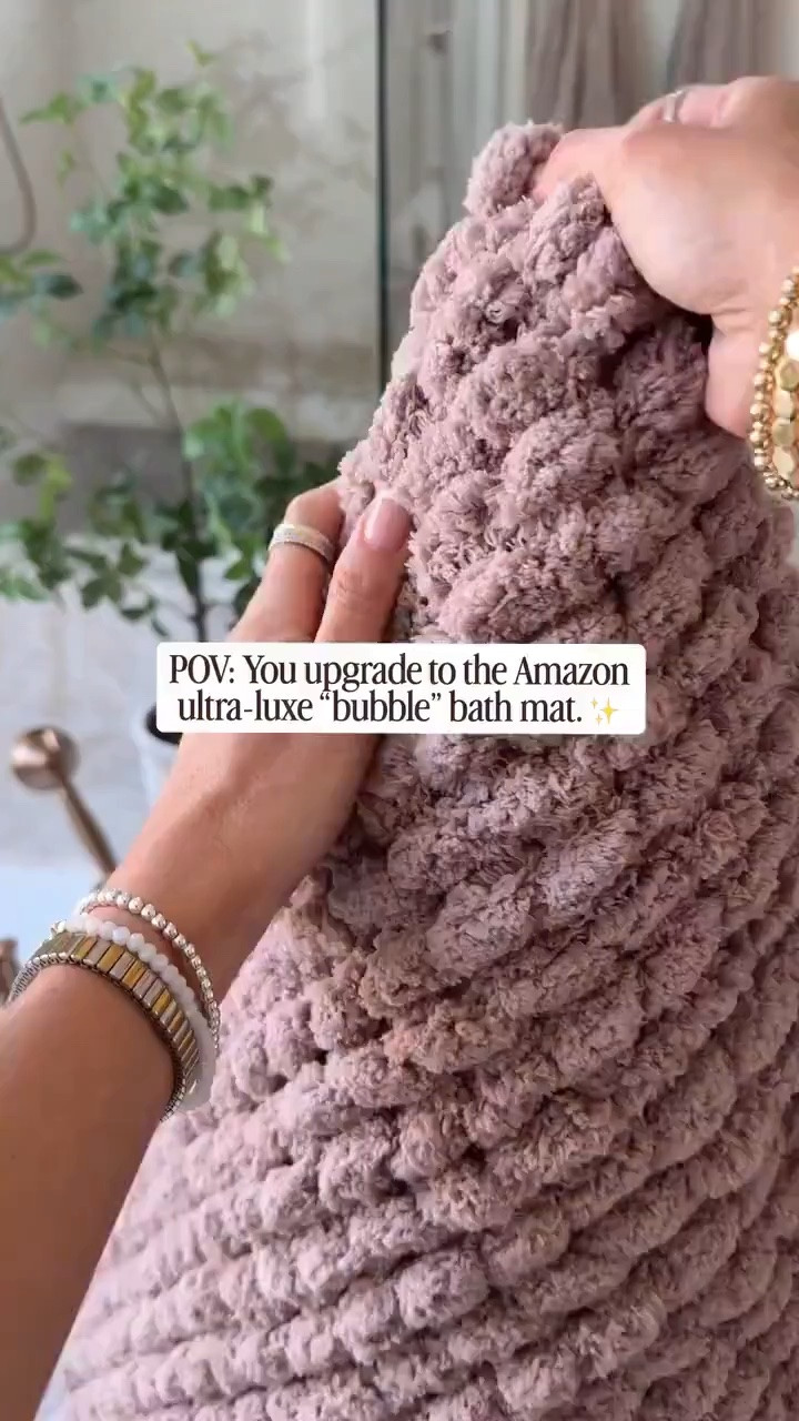 This Amazon bath mat is out-of-this-world soft, and sooo luxe 🫧

Believe me when I tell you this is the most luxe, plush, beautiful bath mat I’ve ever owned, but with an Amazon price tag!! 🤌🏽💕

**I have it in beige, but am eyeing the darker brown color as well. ♥️

You can also find the link in my bio. 🙌

— FOLLOW for more of the best Amazon home finds ✨🤗

Thank you for being here!! It’s always such an honor to shop for our homes together!! 🥰 Have a beautiful day!!
@amazon

#LTKdayinmylife #LTKmorningroutine #LTKHome