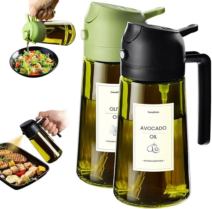TrendPlain - Original 16oz/470ml Olive Oil Dispenser Bottle for Kitchen Gadgets and Air Fryer Acc... | Amazon (US)