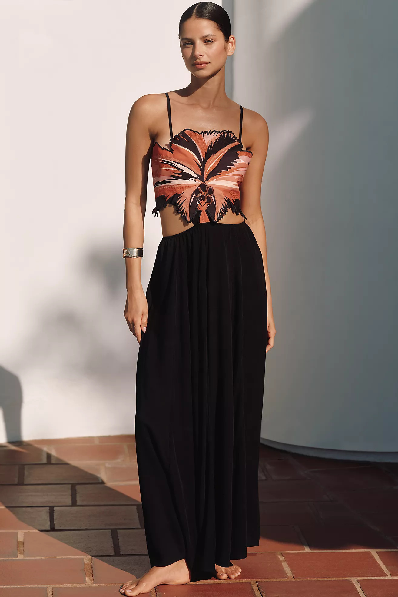 Maaji Boho Sunrise Owen Midi Dress | Anthropologie (US)