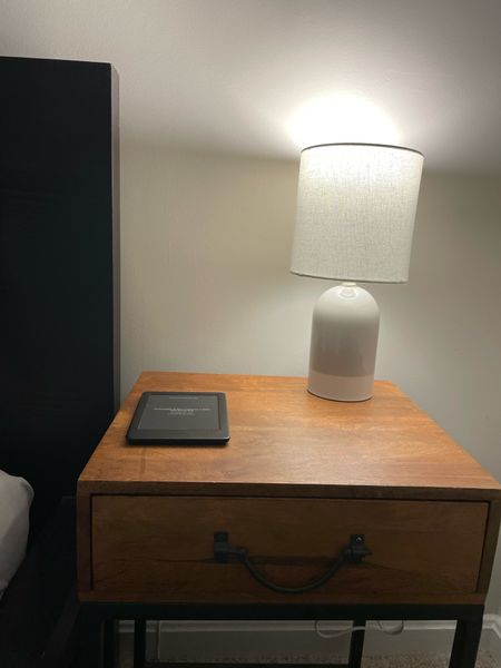 New mini ceramic bedside lamp from Target. Home decor, affordable decor, Target decor  

#LTKFind #LTKhome