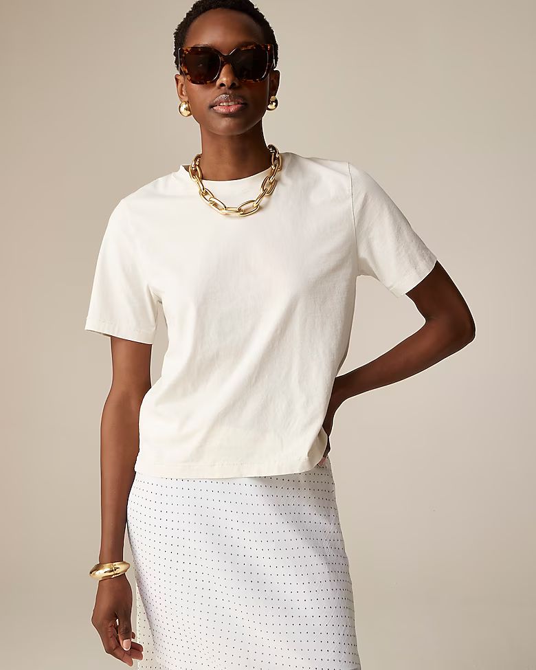 Pima cotton relaxed T-shirt | J. Crew US