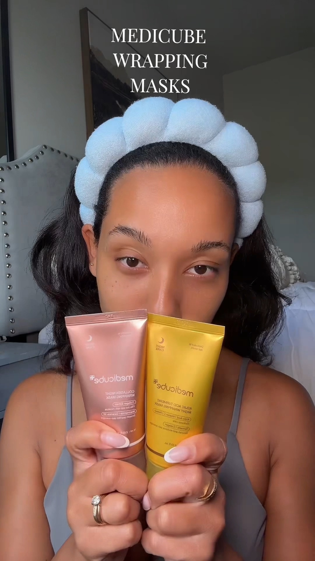 Loving the Medicube collagen wrapping mask for plump, smooth skin and the turmeric wrapping mask when my skin needs a little glow, especially during the winter! #LTKSkincare 

#LTKsale #LTKbeauty