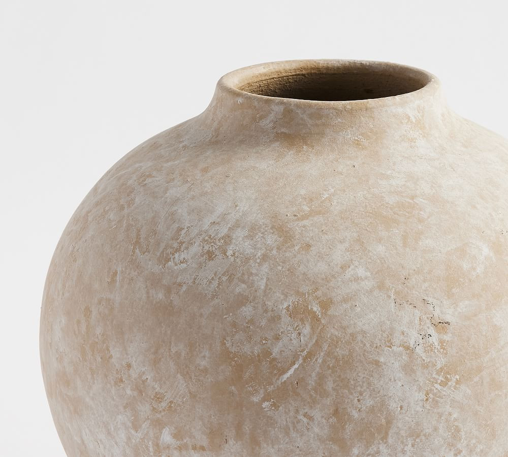 Artisan Handcrafted Terracotta Vase | Pottery Barn (US)