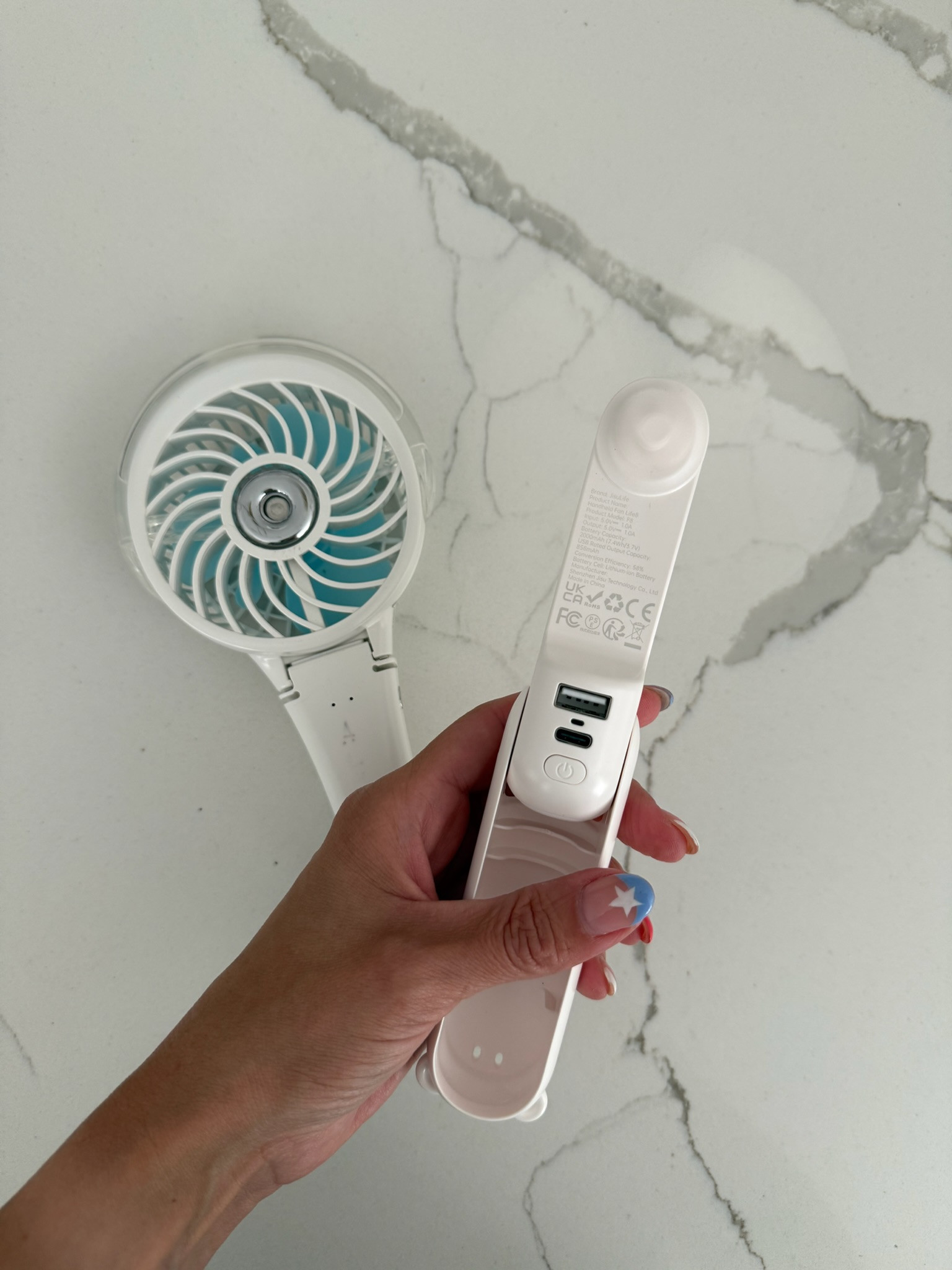 Summer must-have ☀️

This little fan is perfect for on-the-go — keeps you cool anywhere

Such a good find for hot days 🫶



Spring 2026, summer, air flow, breeze, cool off, seasonal, rechargeable fan carla.bushey 

 #LTKSeasonal #LTKSwim