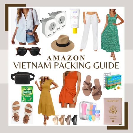 AMAZON: Vietnam Packing Guide 

Amazon travel guide, Southeast Asia outfits, Vietnam outfits, travel outfits, Amazon travel outfits, Asia packing guide 

#LTKtravel #LTKunder50