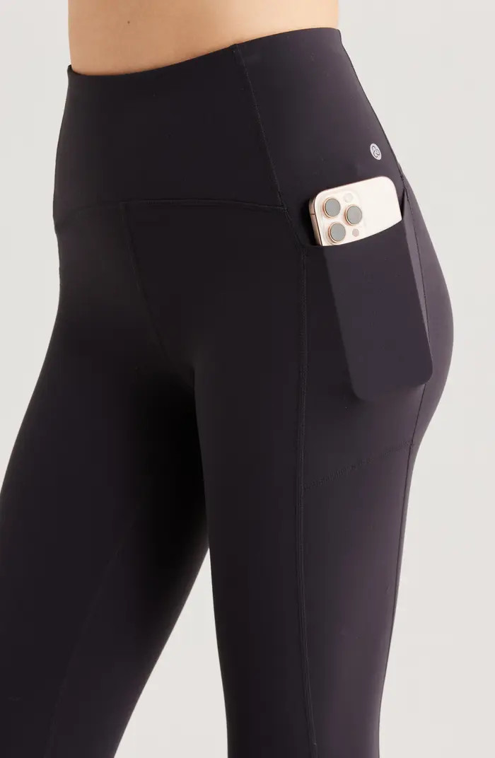 Zella Studio Luxe High Waist Pocket 7/8 Leggings | Nordstrom | Nordstrom