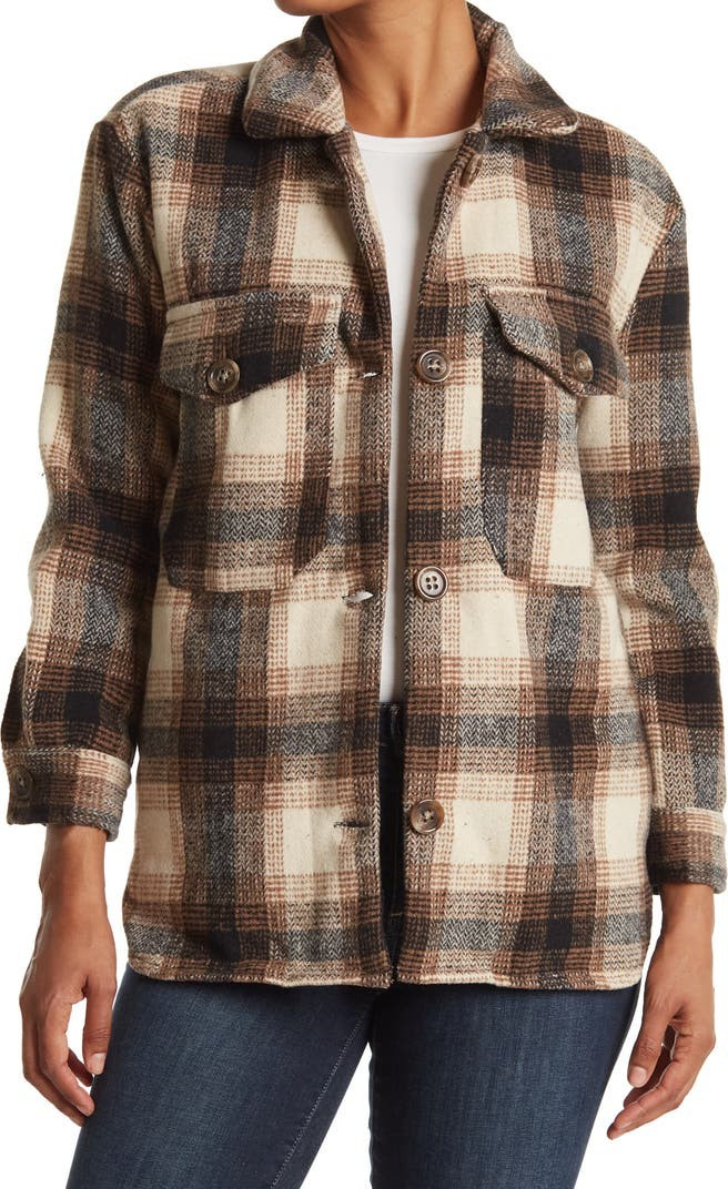 Plaid Shacket | Nordstromrack | Nordstrom Rack