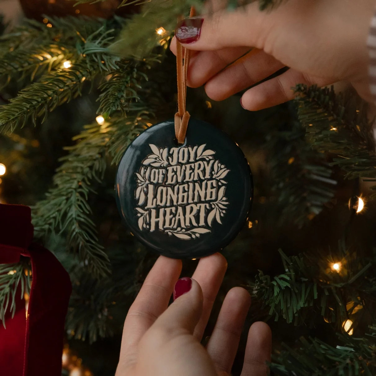 Joy of Every Longing Heart Ornament | The Daily Grace Co.