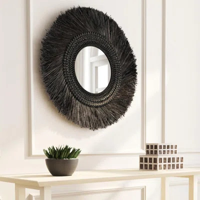 Braided Seagrass Mirror | Wayfair North America