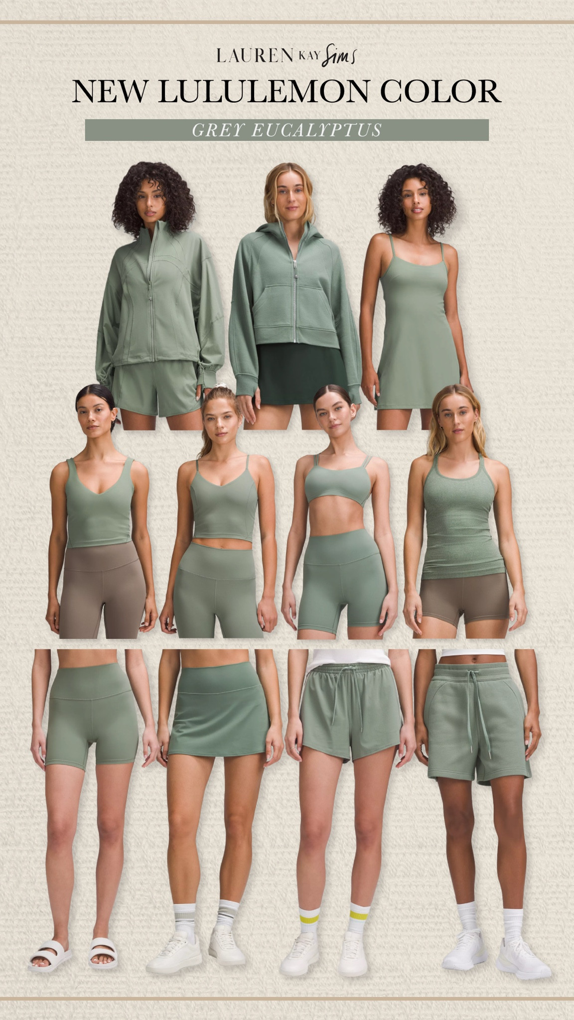 new lululemon color 😍 in love with this “grey eucalyptus” green! 

#LTKActive #LTKStyleTip #LTKFitness