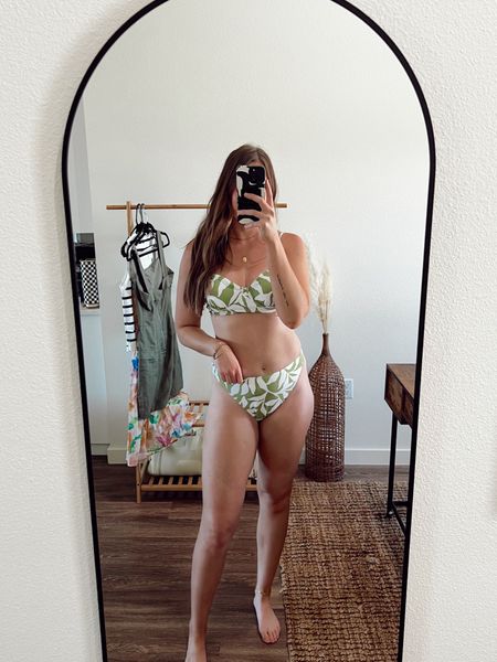 I’m wearing a medium in the top and large in the bottoms of this swimsuit 

Use MacyFashion15 can enjoy 15% off sitewide on orders $65+
Use MacyFashion20 can enjoy 20% off sitewide on orders $109+

#LTKSwim #LTKStyleTip #LTKSeasonal