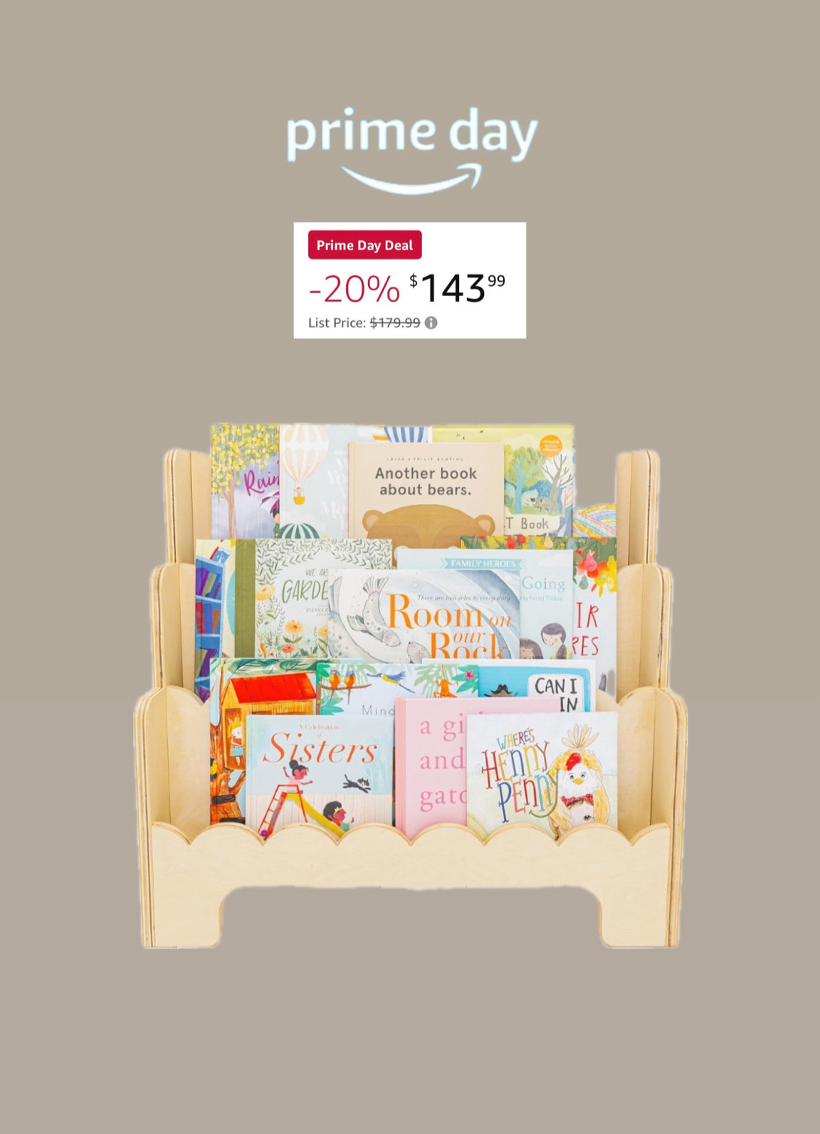 Amazon prime deal - kids bookshelf with scallop edges 


#LTKSaleAlert #LTKKids