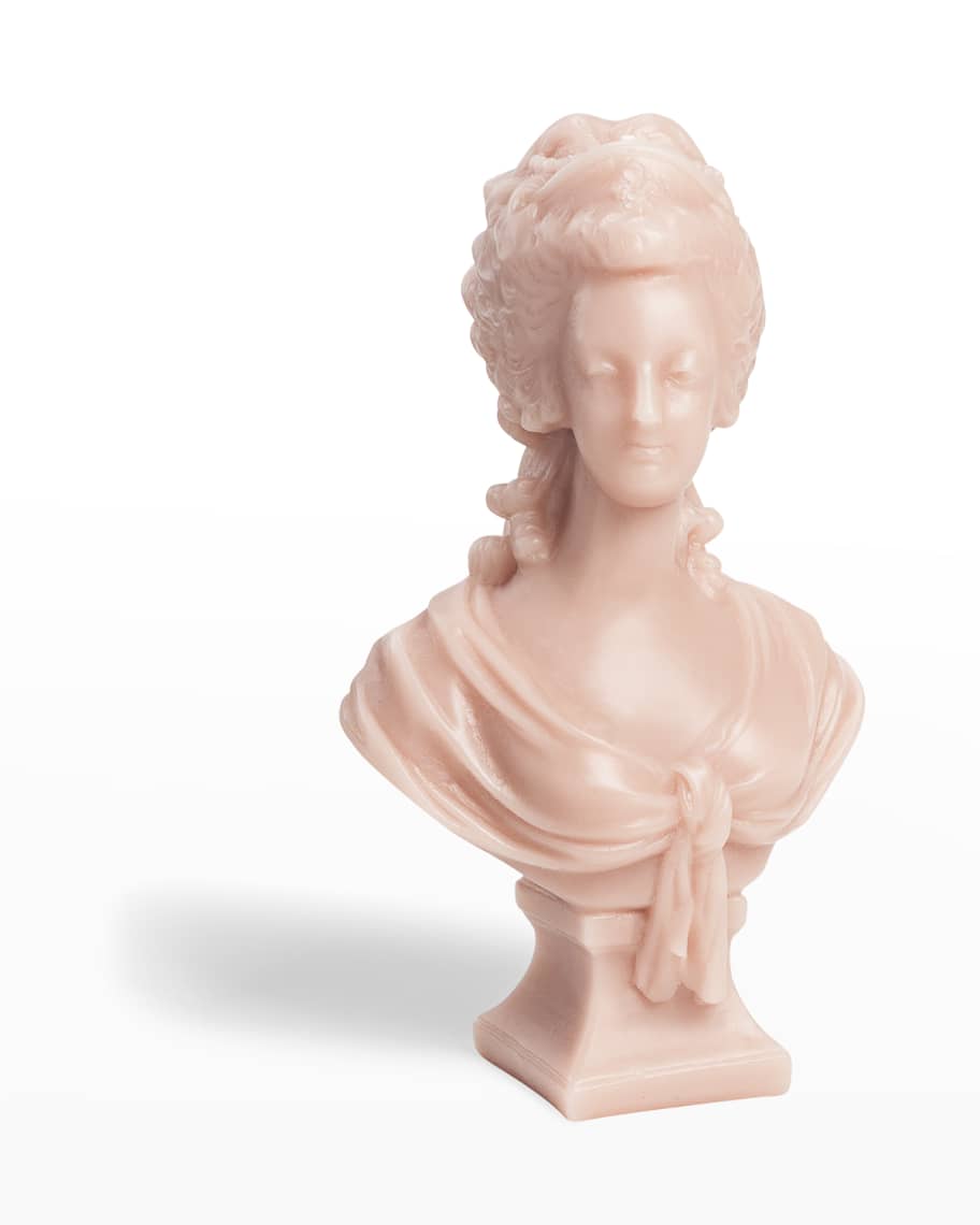 Trudon Marie-Antoinette Bust Candle, Pink | Neiman Marcus