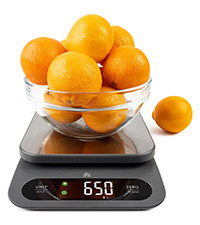 Greater Goods High Capacity Kitchen Scale, 10kg/22lb Capacity Food Scale for Bulk Cooking & Bakin... | Amazon (US)
