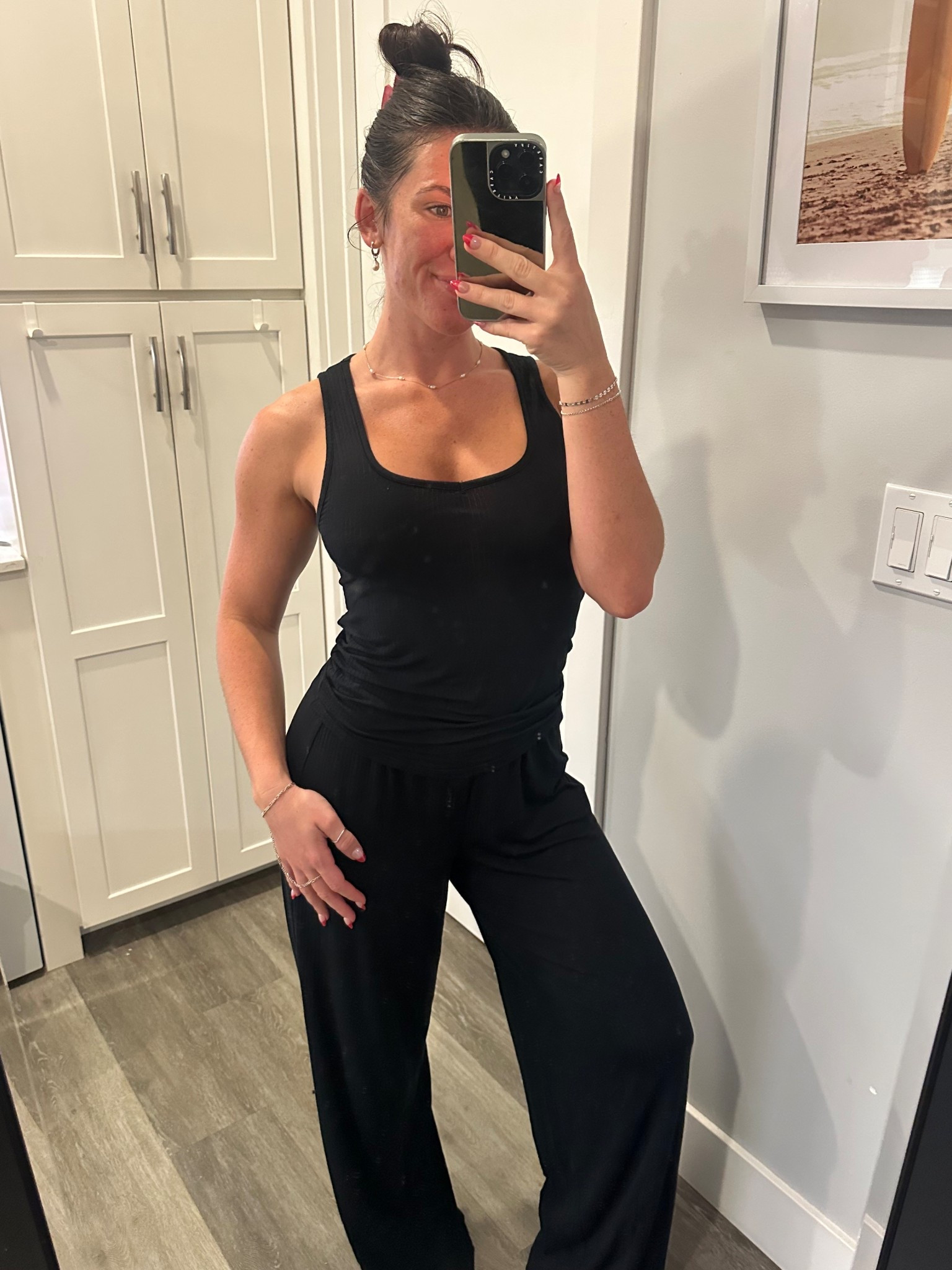 VALARIE10 to save $$

Wearing S pants & M top! 