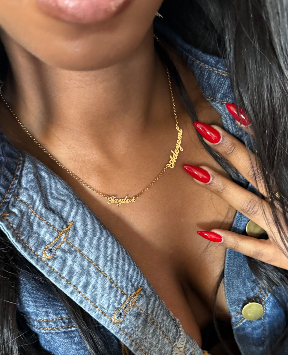 Signature Name Necklace ✨ this necklace is one of my fav pieces of jewelry. 