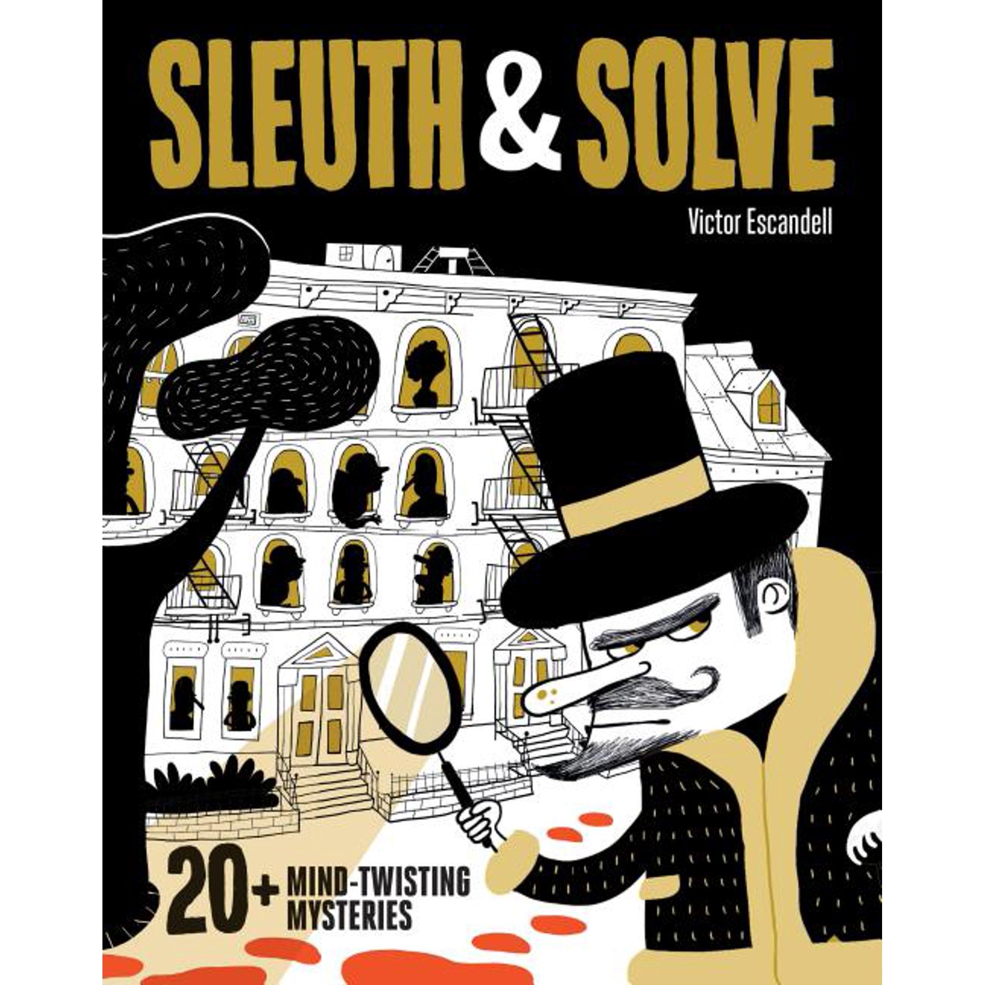 Sleuth & Solve20+ Mind-Twisting Mysteries : (Mystery Book for Kids and Adults, Puzzle and Brain T... | Walmart (US)