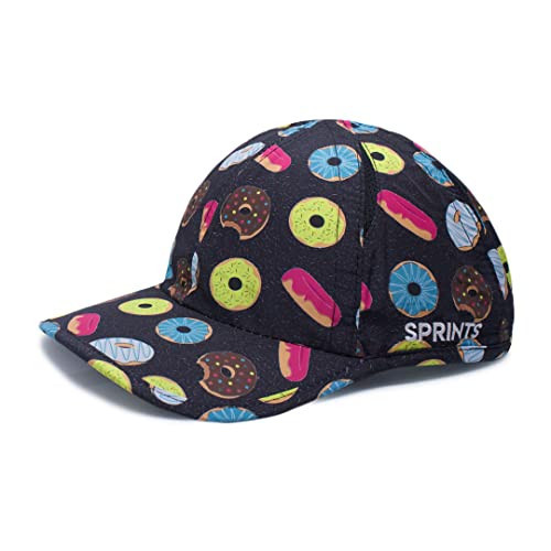 Sprints Donuts Race Day Performance Running Cap | The Lightweight, Quick Dry, Sport Hat Black, One Size | Amazon (US)