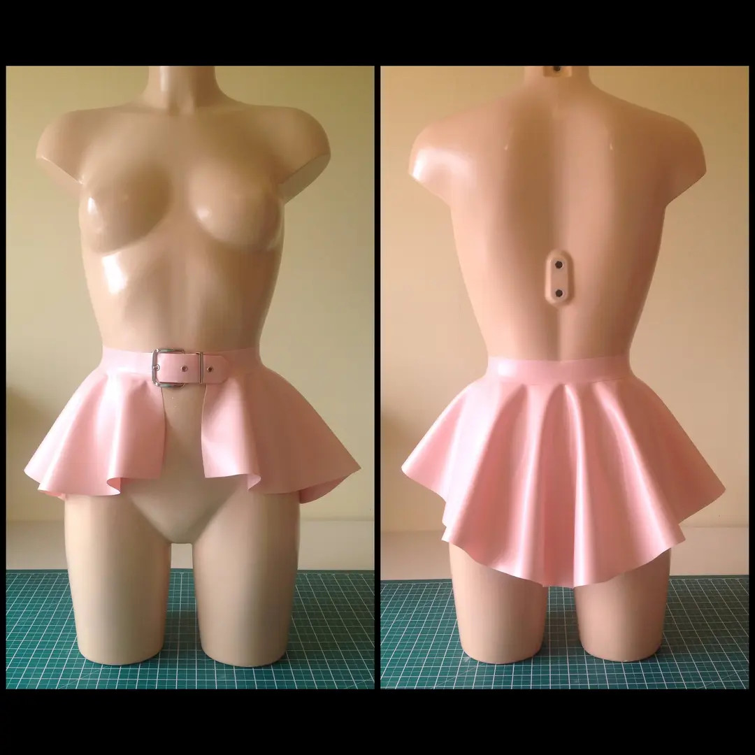 Rubber Latex Peplum Belt | Etsy (US)