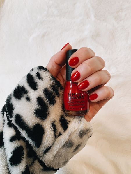 Fall / Winter Red Nail Polish in Gogo Girl | Nail Polish | Christmas Nails | Manicure | Pedicure | Target Beauty | Sinful Colors

#LTKSeasonal #LTKHoliday #LTKbeauty