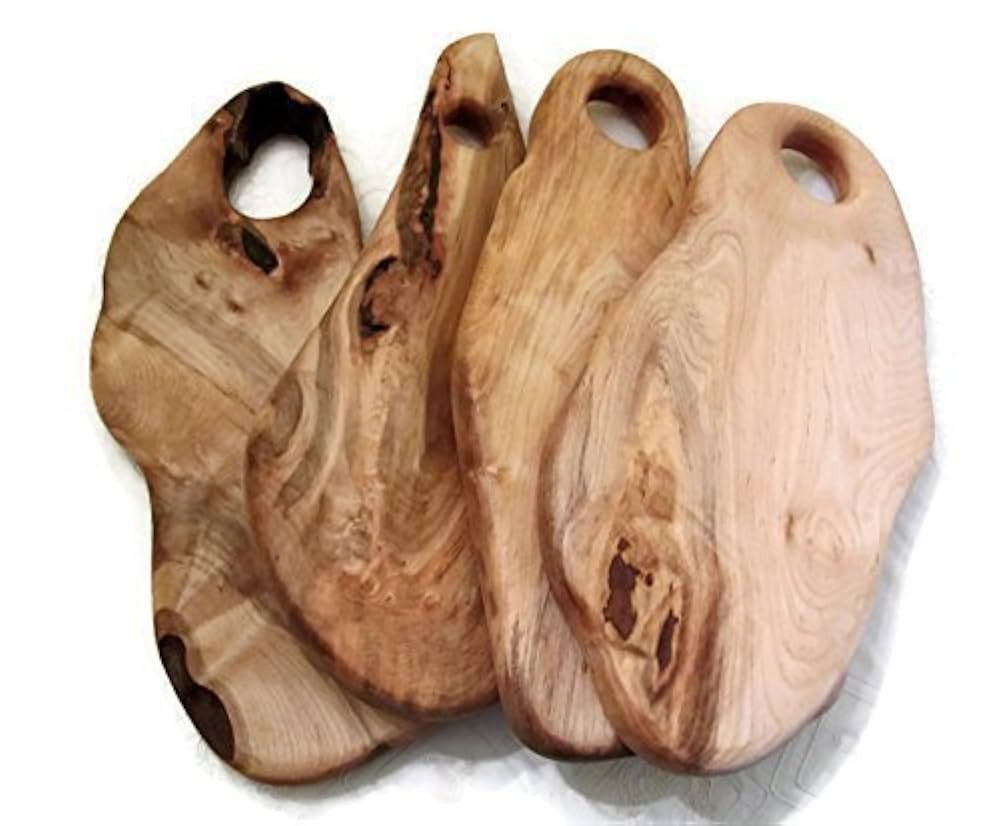 Large Long Ambrosia Maple Wood Cutting Board with Handle, Charcuterie Buffet Serving Board, Weddi... | Amazon (US)