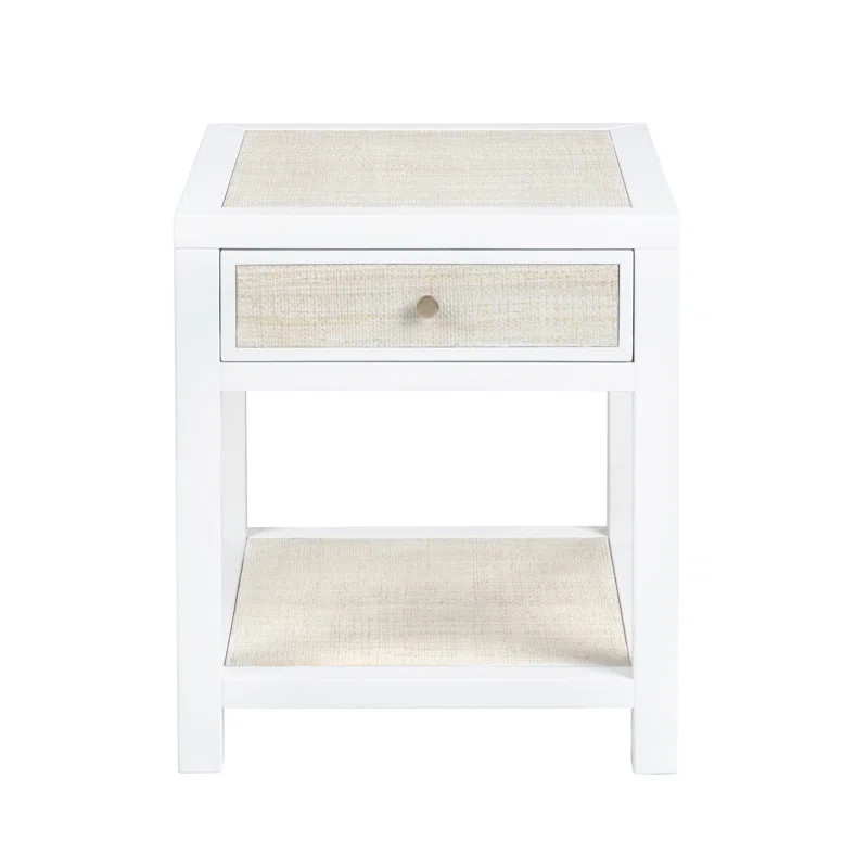 Red Barrel Studio® Mordcha 1 Drawer 1 Shelf End Table | Wayfair | Wayfair North America