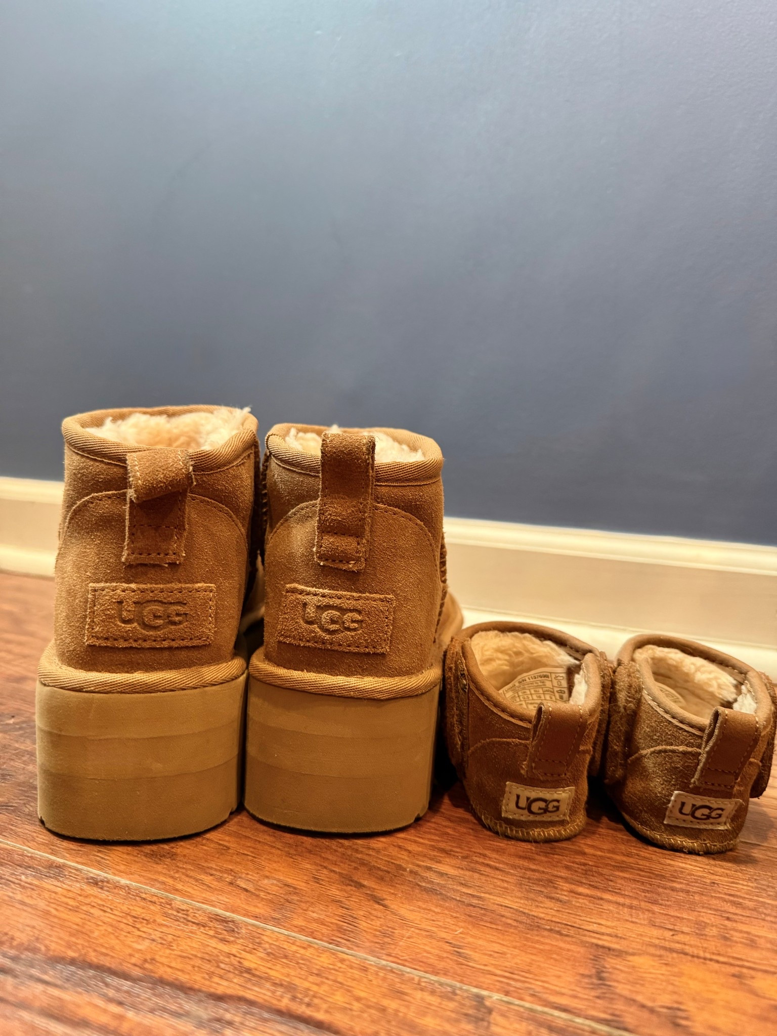 Mommy and me chestnut Ugg boots. 
TTS.

#LTKSeasonal #LTKBaby #LTKmomlife