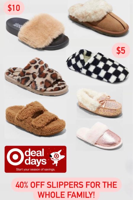 Target Deal Deals!🚨

Slippers for the whole family🏷


#LTKsalealert #LTKunder50 #LTKGiftGuide